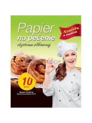 Papier na pečenie 45x30cm 10ks/bal.