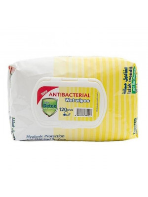 Antibakteriálne vlhčené utierky 120ks/bal.