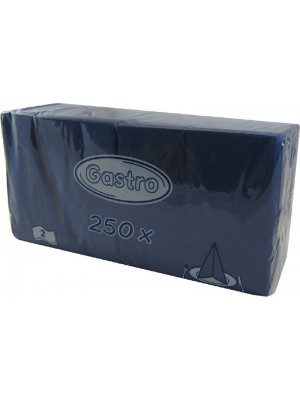 Servítky 33x33 tm.modré 2vrstv. 250ks/bal.86903