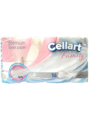 Wc papier Cellart 3vrst. 16ks/bal. 9930