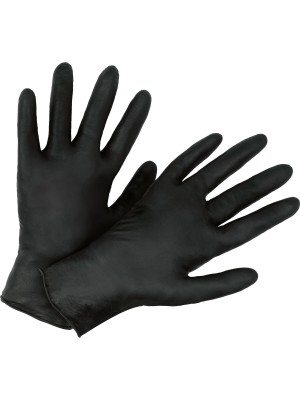 Rukavice nitril čierne XL 100ks/bal.