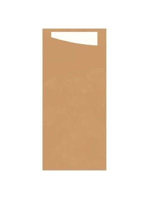 Duni sacchetto 8,5x19cm eco hnedý 100ks/bal.165592/211049