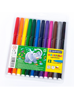 Fixa školská farebná 12ks/bal