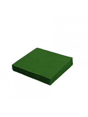 Servítky 24x24  tm.zelené 2vrstv. 250ks/bal. 85906