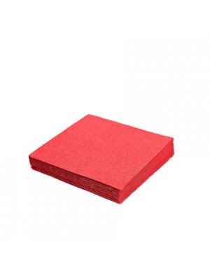 Servítky 24x24 červené 2vrstv. 250ks/bal.85901