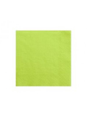 Servítky 33x33 žltozelené 2vrstv.250ks/bal.86917