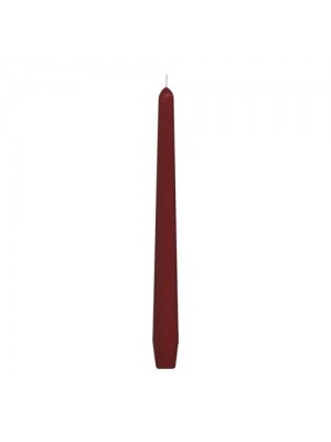Sviečka kónická 245mm bordová 10ks/bal. 31108