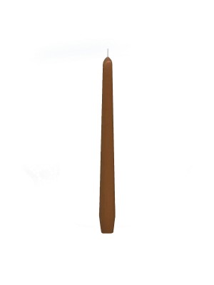 Sviečka kónická 245mm hnedá 10ks/bal. 31121