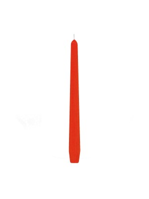 Sviečka kónická 245mm oranžová 10ks/bal. 31115