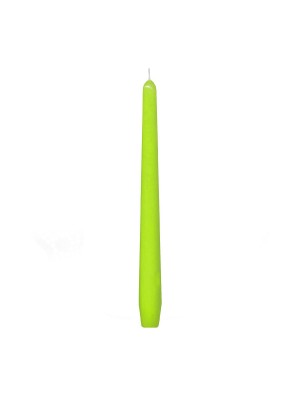 Sviečka kónická 245mm žltozelená 10ks/bal. 31117