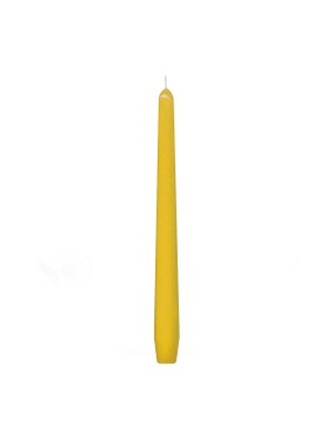Sviečka kónická 245mm žltá 10ks/bal. 31105