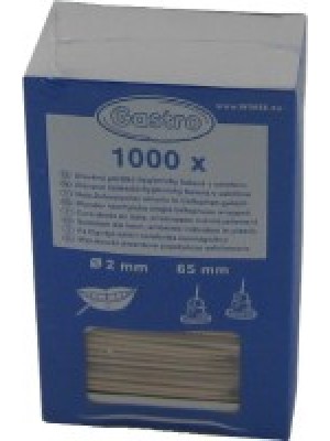 Špáradlá bal. v celofáne 1000ks/bal. 66716