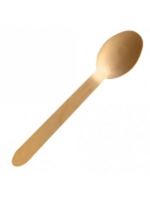 Lyžica 16cm drevená 100ks/bal.66736