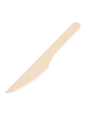Nôž 16cm drevený 100ks/bal. 66738