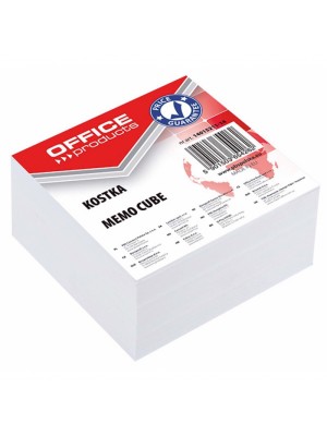 Blok kocka lepená 85x85x40mm biela