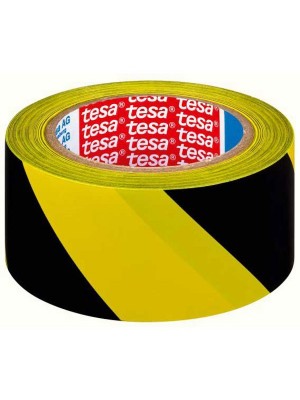 Výstražná páska TESA 50mmx33m PVC žlto-čierna