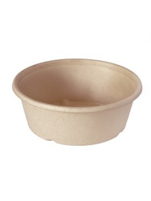 198929 Miska BAGASSE okrúhla 600ml 40ks/bal.