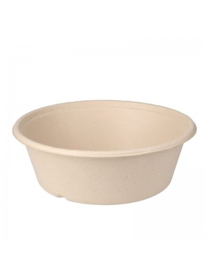 198931 Miska BAGASSE okrúhla 1200ml 40ks/bal