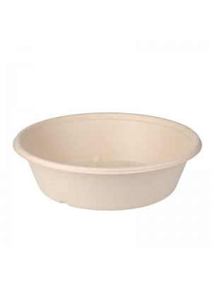 198930 Miska BAGASSE okrúhla 900ml 40ks/bal