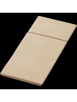 Servítky na príbor Duni 40x33 cm Natural Brown 260ks/kart 210417