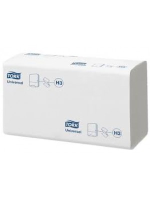 Utierky Tork ZZ 290163 H3 2vrst. biele 3750ks/bal.