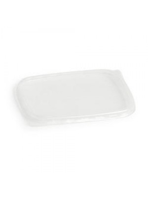 Veko na vaničku PP 500ml-1500ml hranatú 50ks/bal. 77500