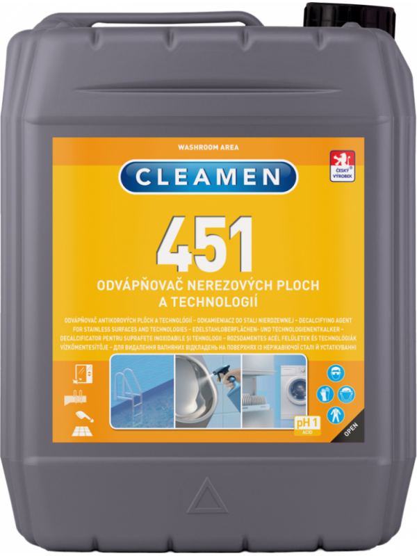 Cleamen 451 6kg odvápňovač nerez. plôch