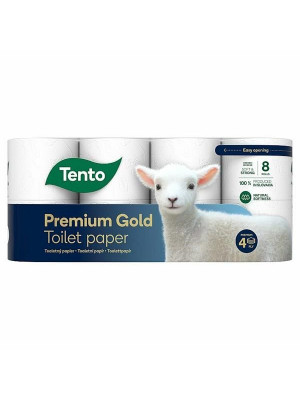 Wc papier Tento Premium Gold 4vrst. 8ks/bal.